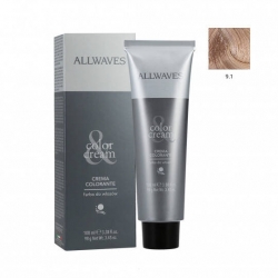 Farba Allwaves 9.1 Bardzo Jasny Popielaty Blond 100ml